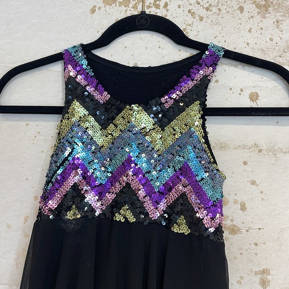 Flowers by Zoe Sequin Dress size 6 - Picture 2 of 5